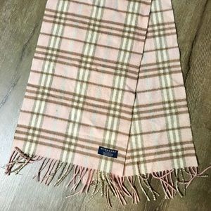 100% cashmere Burberry scarf